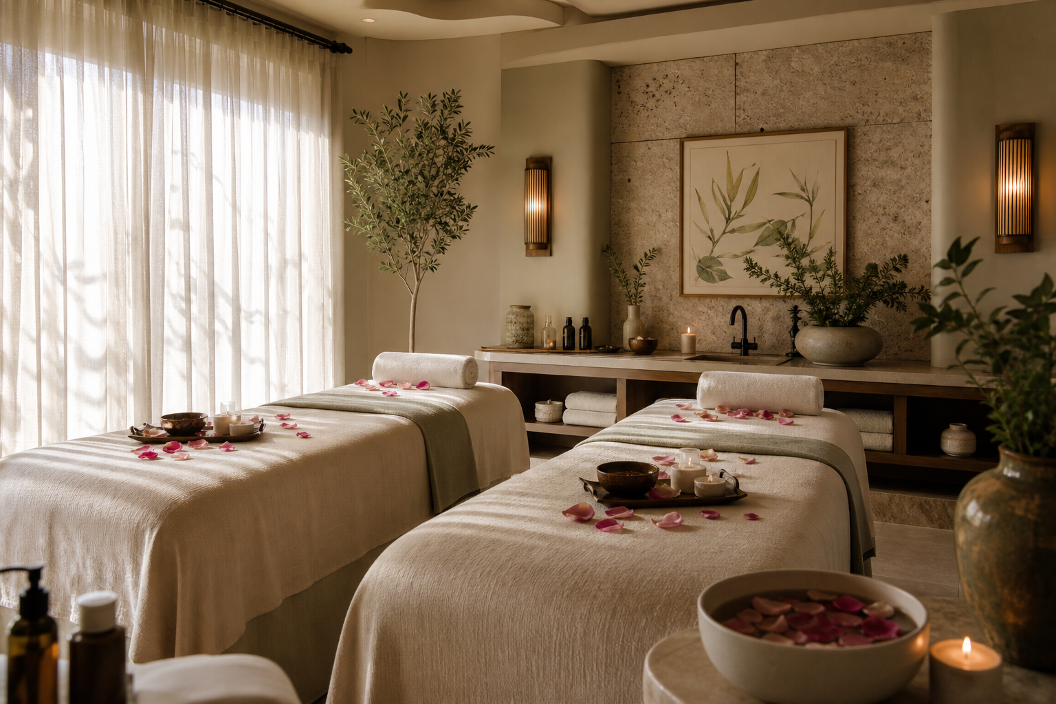 Couples treatment suite