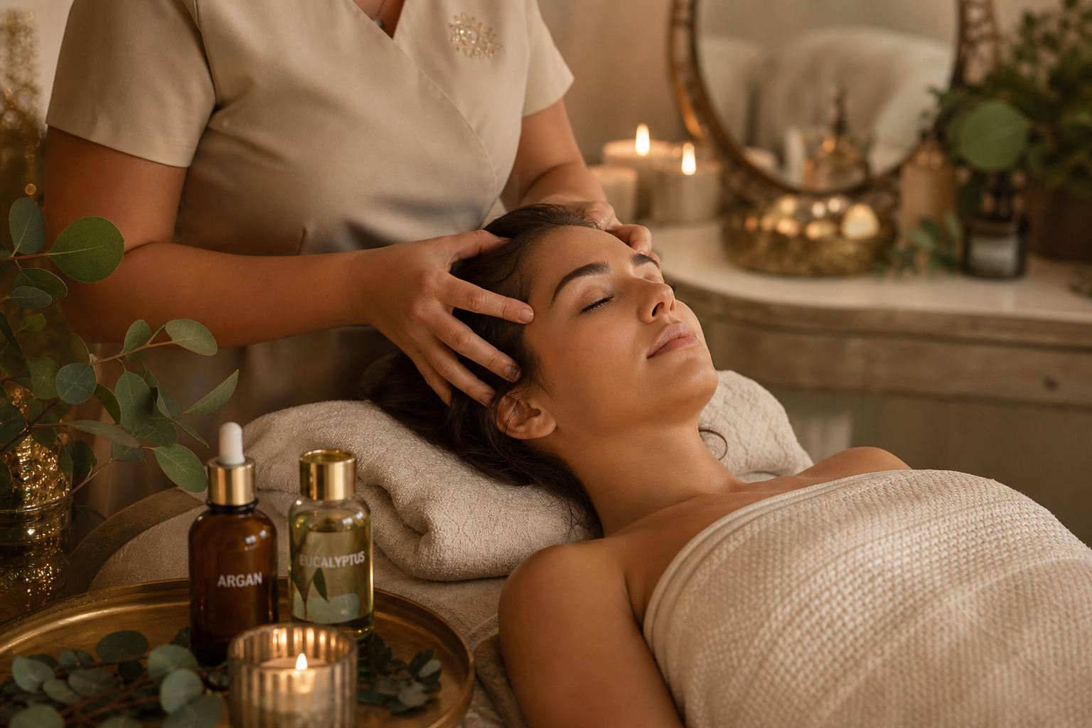 Scalp and tension release treatment